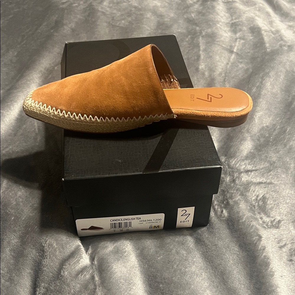Women s Brown Slip-On Loafers new suede